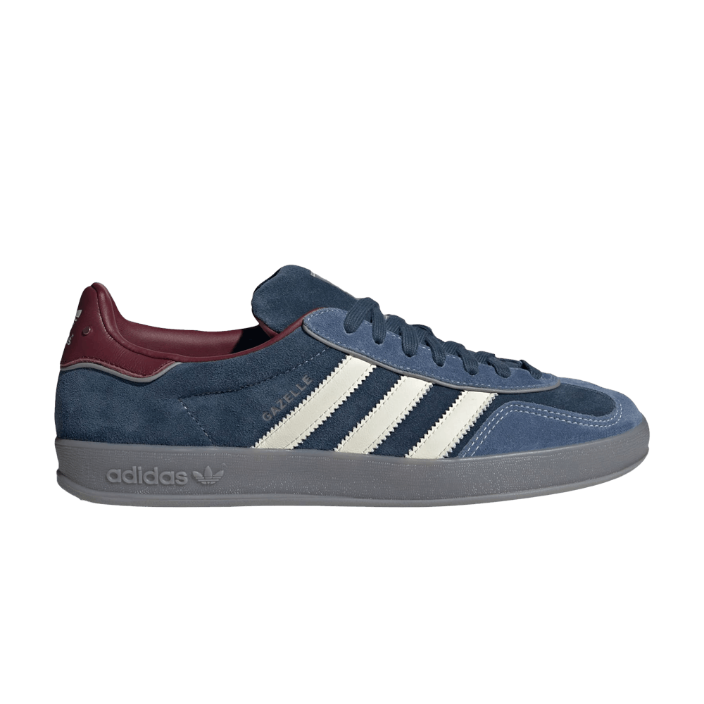 adidas Gazelle Indoor Crew Navy Burgundy ID1008 Nicesnk