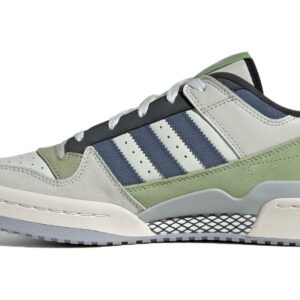 adidas Originals Forum Low White Green Grey Blue ID6263 Nicesnk