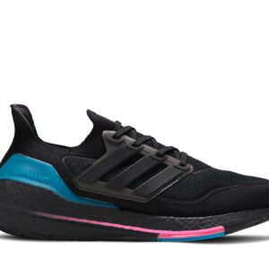 adidas UltraBoost 21 'Black Active Teal' FZ1921