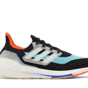 adidas UltraBoost 21 Black Pulse Aqua S23867 Nicesnk