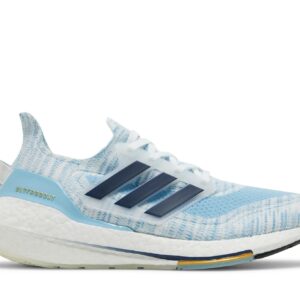 adidas UltraBoost 21 White Clear Blue GZ7120 Nicesnk