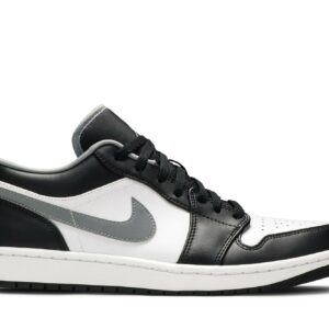 Air Jordan 1 Low Black Medium Grey 553558-040 Nicesnk