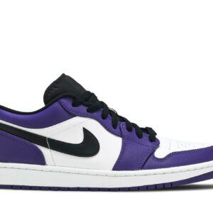 Air Jordan 1 Low 'Court Purple White' 553558-500