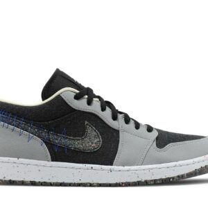 Air Jordan 1 Low Crater 'Black Grey' DM4657-001