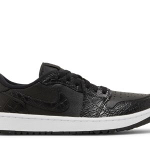 Air Jordan 1 Low Golf Black Croc DD9315-003 Nicesnk