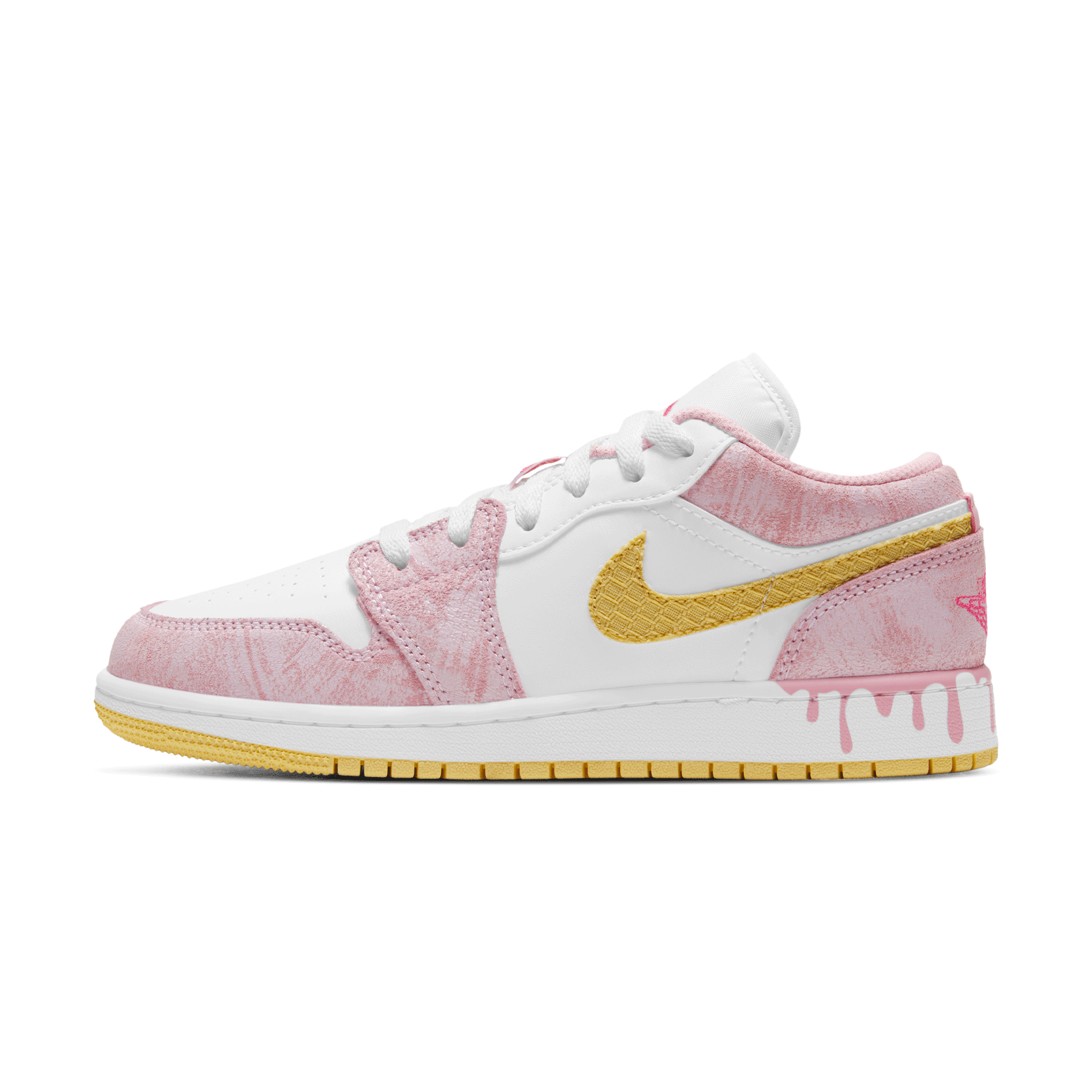 Air Jordan 1 Low GS 'Strawberry Ice Cream'