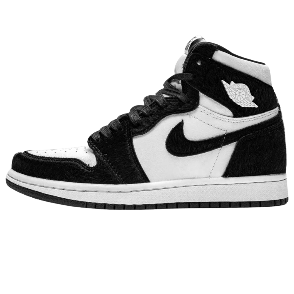 Air Jordan 1 Mid Black White Womens