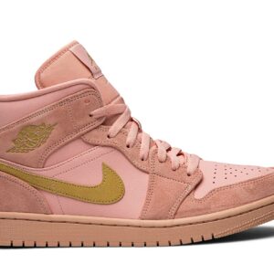 Air Jordan 1 Mid 'Coral Gold' 852542-600