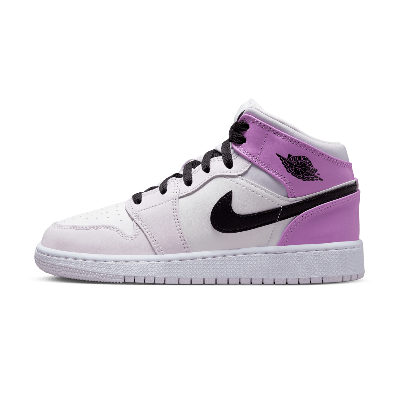 Air Jordan 1 Mid GS 'Barely Grape'