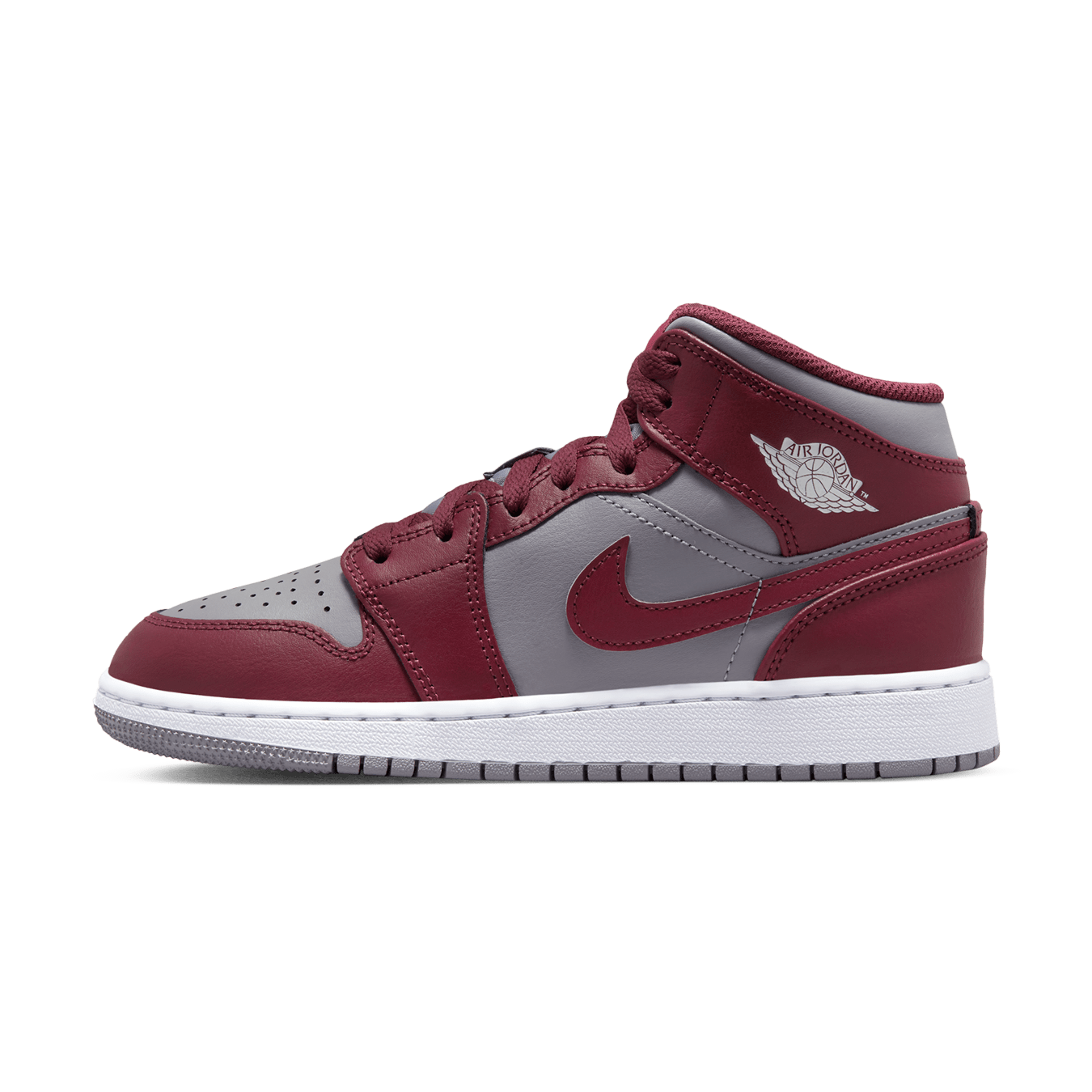 Air Jordan 1 Mid GS 'Cherrywood Red'
