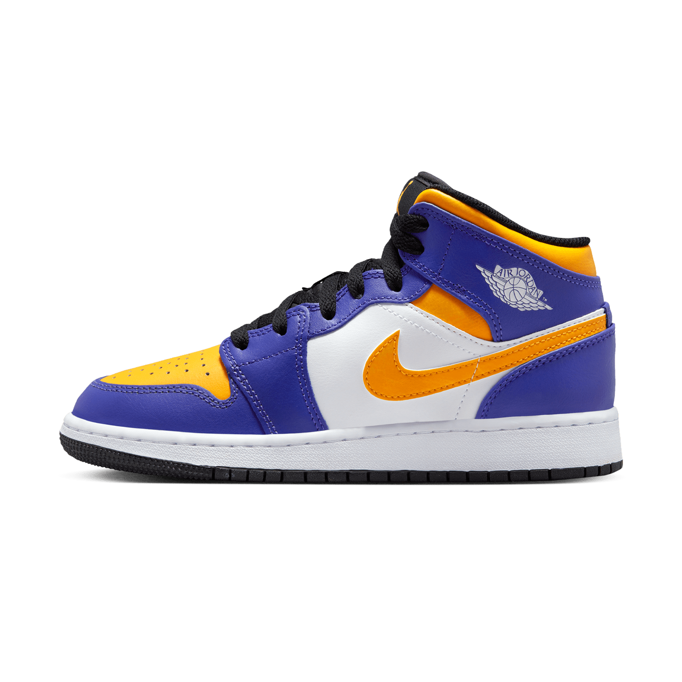 Air Jordan 1 Mid GS 'Lakers'