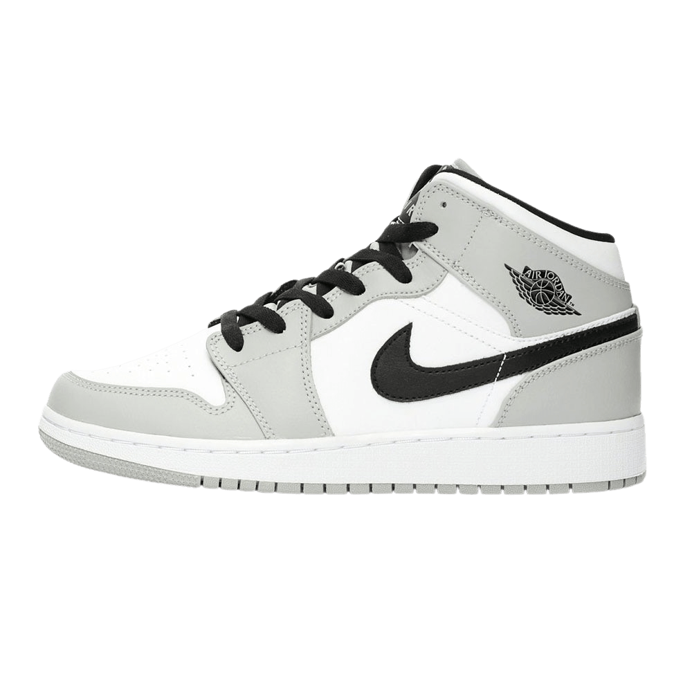Air Jordan 1 Mid GS "Light Smoke Grey"