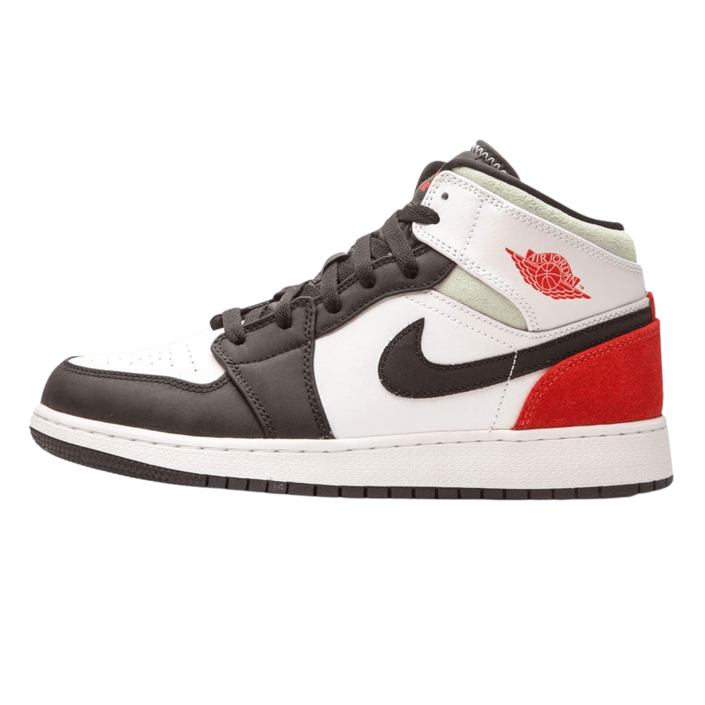 Air Jordan 1 Mid GS 'Red Mint'