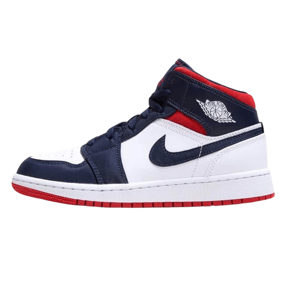 Air Jordan 1 Mid GS 'USA Olympic'