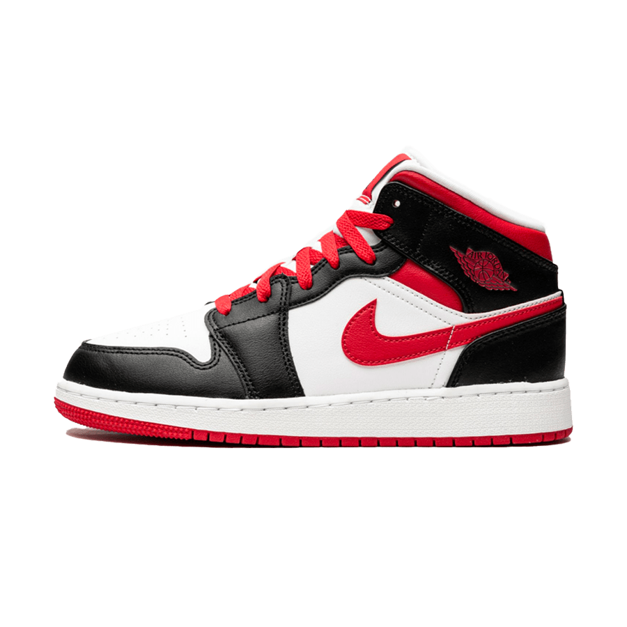 Air Jordan 1 Mid GS 'White Very Berry'