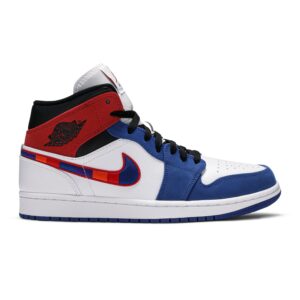 Air Jordan 1 Mid 'Multicolored Swoosh' 852542-146