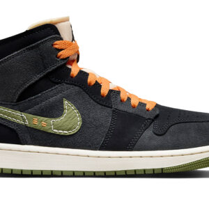 Air Jordan 1 Mid SE Craft 'Anthracite Sky J Light Olive' FD6817-003