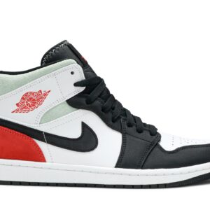 Air Jordan 1 Mid SE 'Red Black Toe' 852542-100