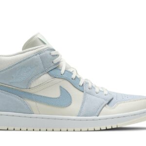 Air Jordan 1 Mid SE Sail Light Blue DA4666-100 Nicesnk