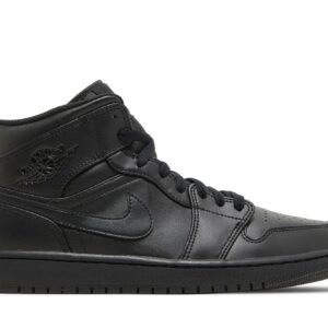 Air Jordan 1 Mid Triple Black (2022) 554724-093 Nicesnk