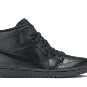 Air Jordan 1 Mid 'Triple Black' 554724-090