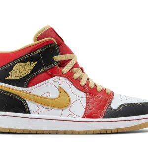 Air Jordan 1 Mid XQ 'White Black Sport Red' 2022 DV0576-176