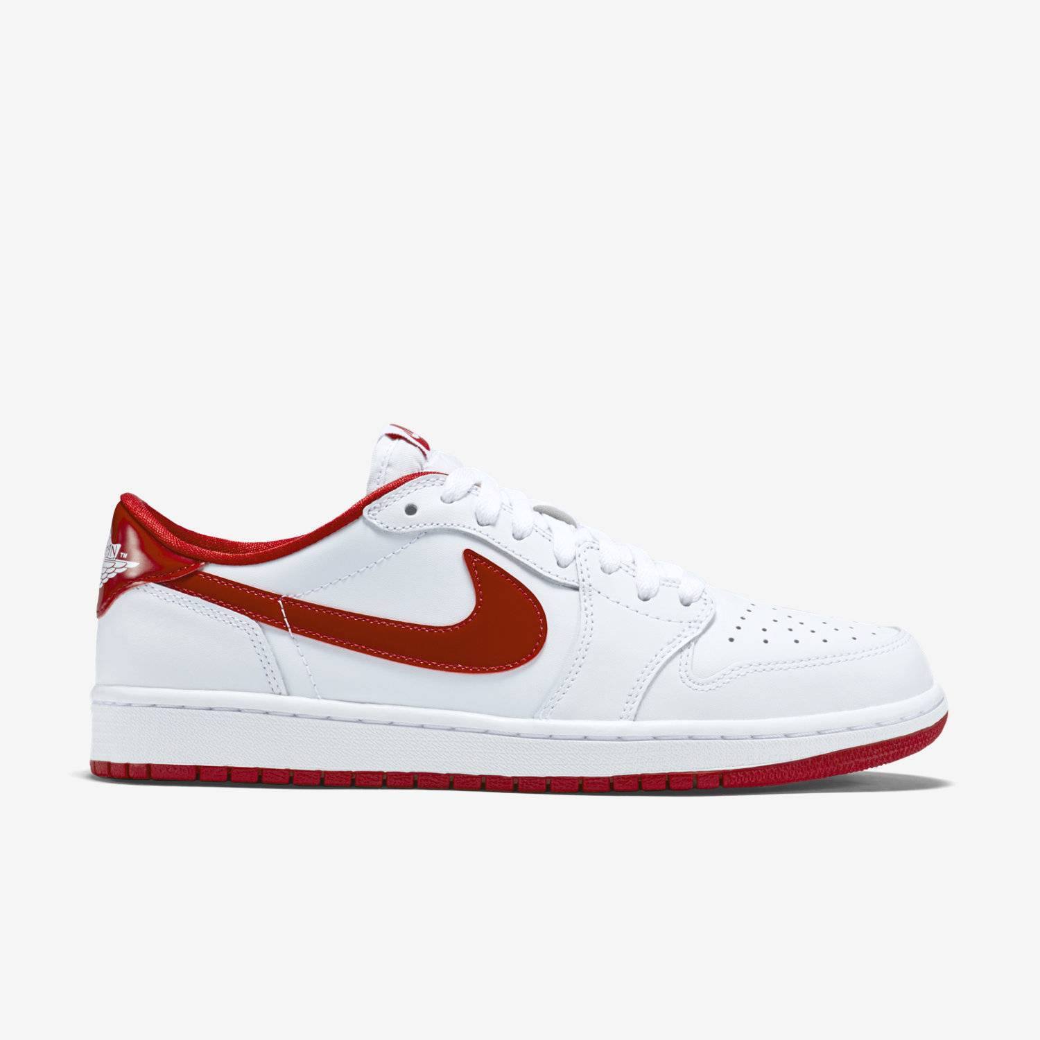 Air Jordan 1 Retro Low OG Varsity Red 705329-101 Nicesnk