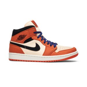 Air Jordan 1 Retro Mid SE Team Orange 852542-800 Nicesnk