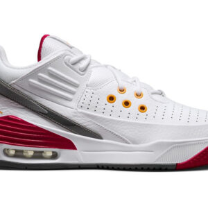Air Jordan Max Aura 5 White Cardinal Red DZ4353-160 Nicesnk