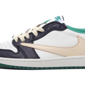 Air Jordan Travis Scott x Fragment Design x 1 Low 'White Green Black' DM7866-128