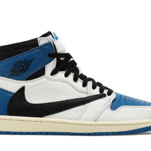 Fragment Design x Travis Scott x Air Jordan 1 Retro High Military Blue DH3227-105 Nicesnk