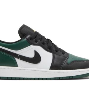 (Grade School) Air Jordan 1 Low Green Toe 553560-371 Nicesnk