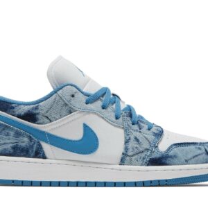 (Grade School) Air Jordan 1 Low 'Washed Denim' DM8947-100