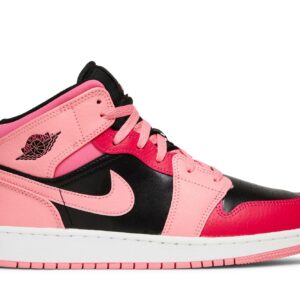 (Grade School) Air Jordan 1 Mid 'Coral Chalk' 554725-662