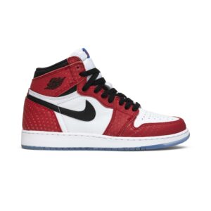 (Grade School) Air Jordan 1 Retro High Spider-Man Origin Story 575441-602 Nicesnk