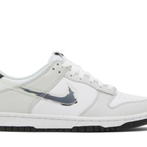(Grade School) Nike Dunk Low Glitch Swoosh DV3033-001 Nicesnk