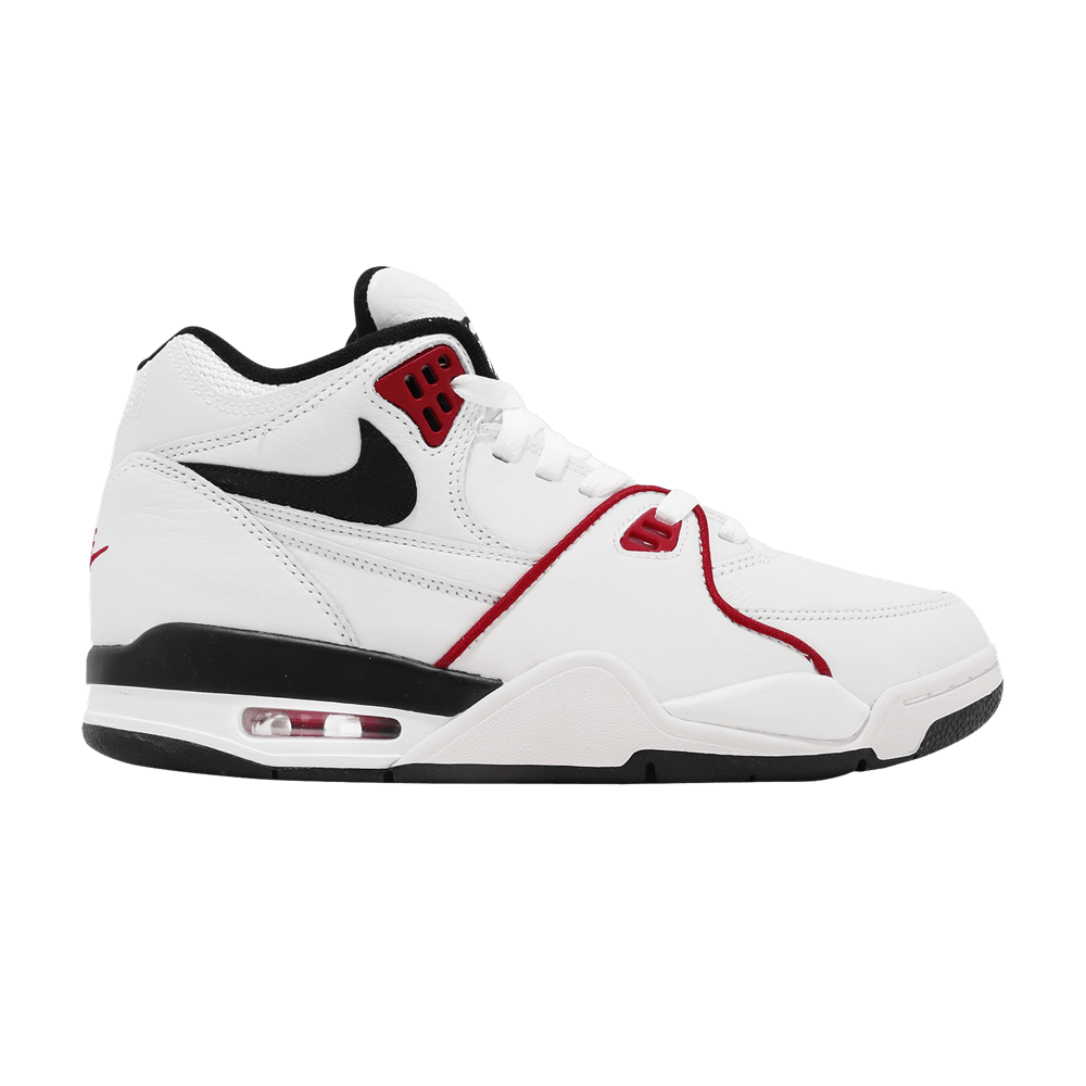 Nike Air Flight 89 White Black Red FD9928-101 Nicesnk