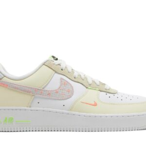 Nike Air Force 1 07 LV8 Just Stitch It - White Shade Green FB1852-111 Nicesnk