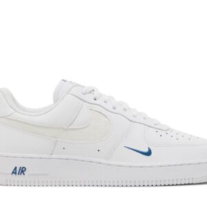 Nike Air Force 1 '07 LV8 'Reflective Swoosh - White Dark Marina Blue' FB8971-100