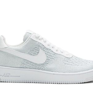 Nike Air Force 1 Flyknit Low 2.0 Pure Platinum AV3042-100 Nicesnk