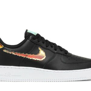 Nike Air Force 1 Low Iridescent Pixel - Black CV1699-002 Nicesnk