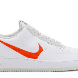 Nike Air Force 1 Low Orange Swoosh CD0888-100 Nicesnk
