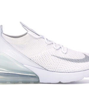Nike Air Max 270 Flyknit Triple White AO1023-102 Nicesnk
