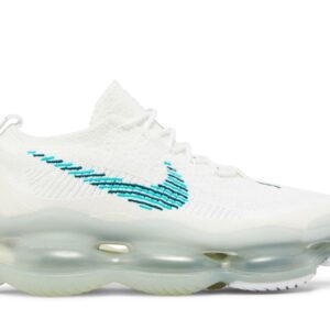Nike Air Max Scorpion Flyknit White Clear Emerald DJ4701-100 Nicesnk