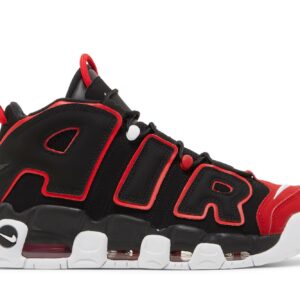 Nike Air More Uptempo 96 Red Toe FD0274-001 Nicesnk
