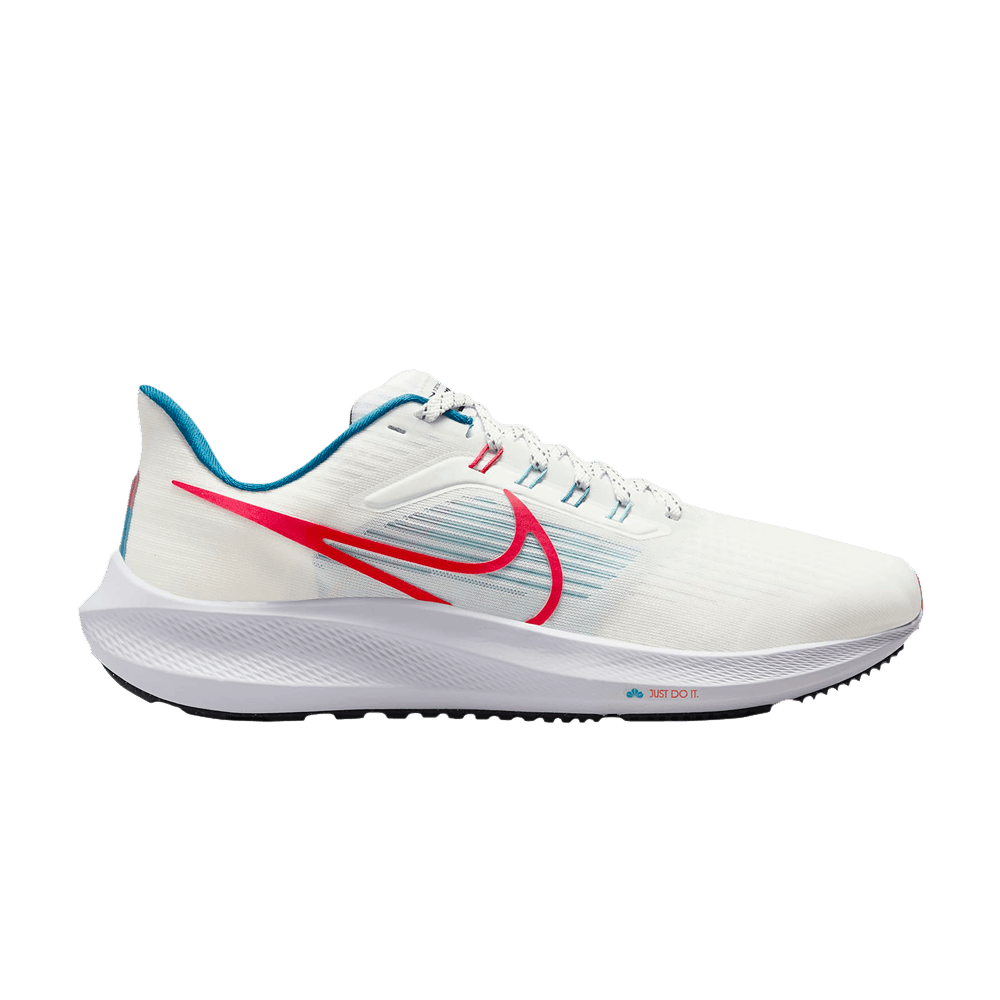 Nike Air Zoom Pegasus 39 White Red Teal FD4322-161 Nicesnk