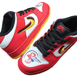Nike Dunk Low 25 Red White 309242-307 Nicesnk
