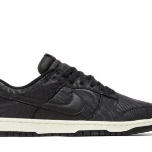 Nike Dunk Low Black Canvas DV7211-001 Nicesnk