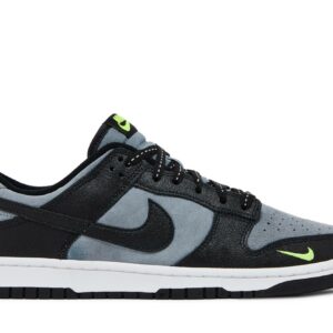 Nike Dunk Low 'Black Grey Green Strike' FQ2205-001