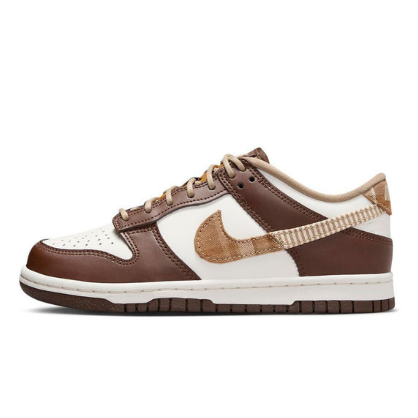Nike Dunk Low 'Plaid Brown'